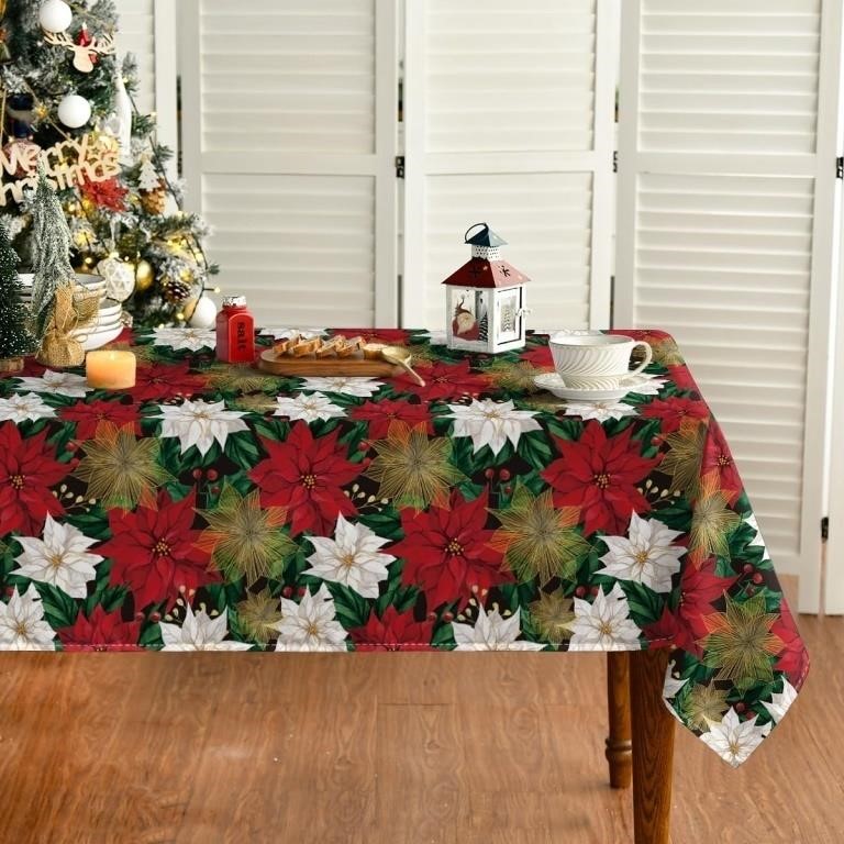 Horaldaily Christmas Tablecloth 60Ãƒâ€”140 Inch, P