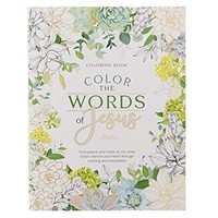 Coloring Book Color the Words of Jesus - Find Peac