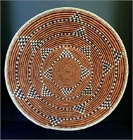 Coiled Basket Tribal Design Nice Pattern Pls See