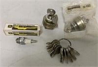 4 John Deere Switches, Keys, Spark Plug