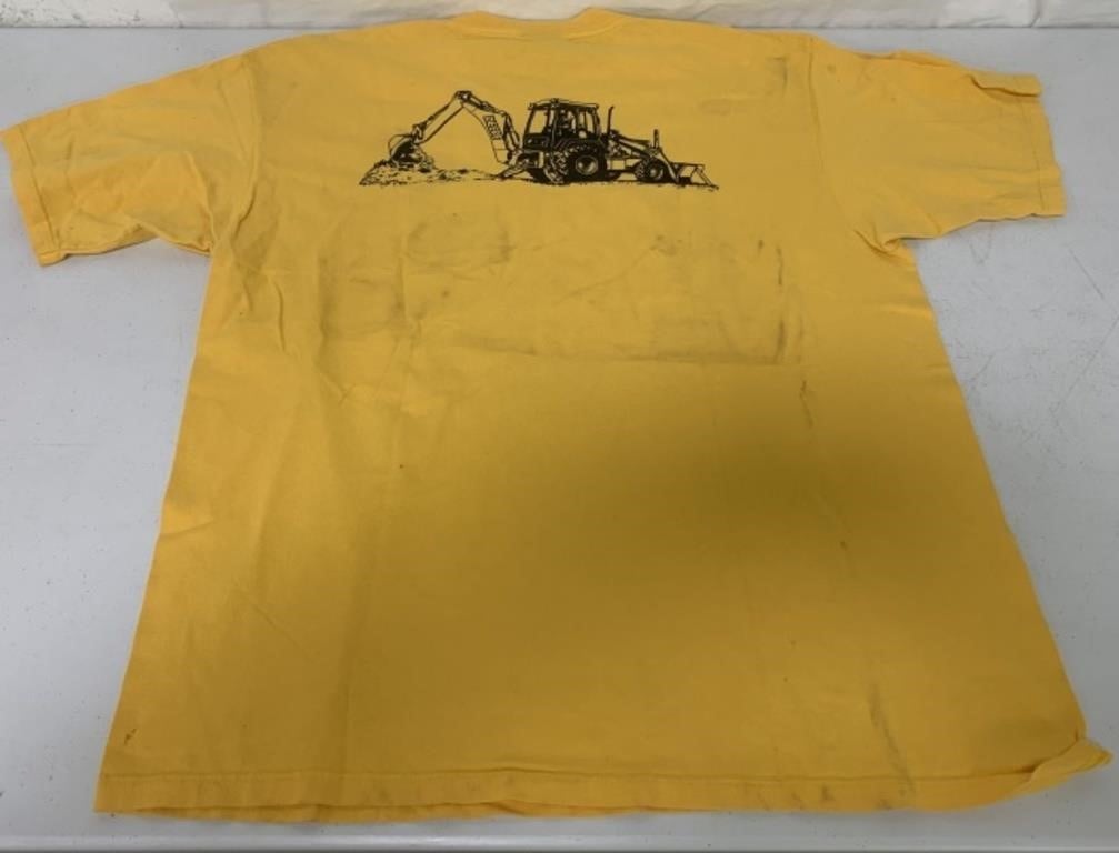 Plasterer Equipment John Deere BackhoeT-Shirt