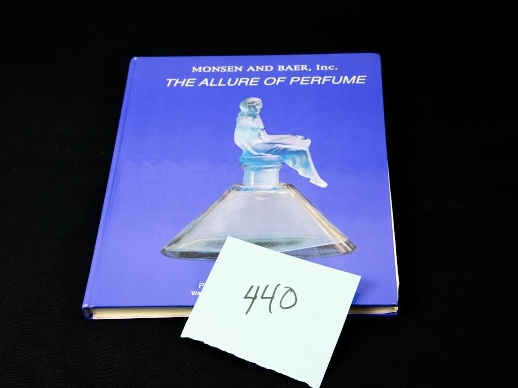 Book Monsen & Baer The Allure of Perfume Auction