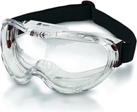 Neiko Pro 53875B Clear Protective Lab Safety Goggl