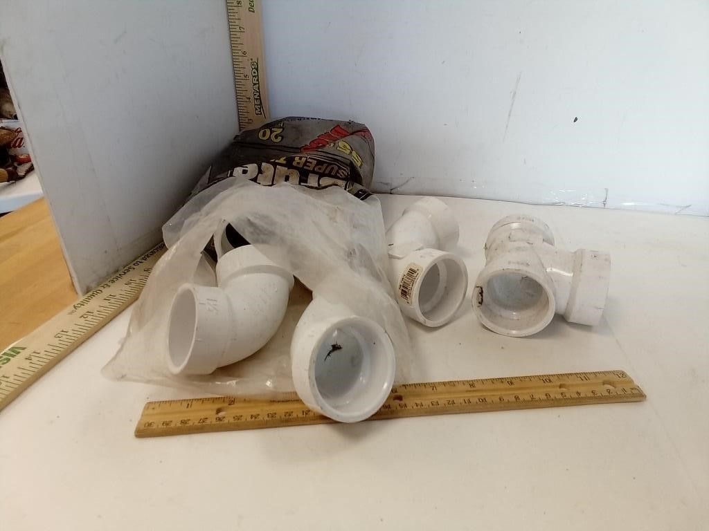 Assorted Plastic Plumbing Fittings