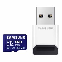 SAMSUNG PRO Plus microSD Memory Card + Reader, 512