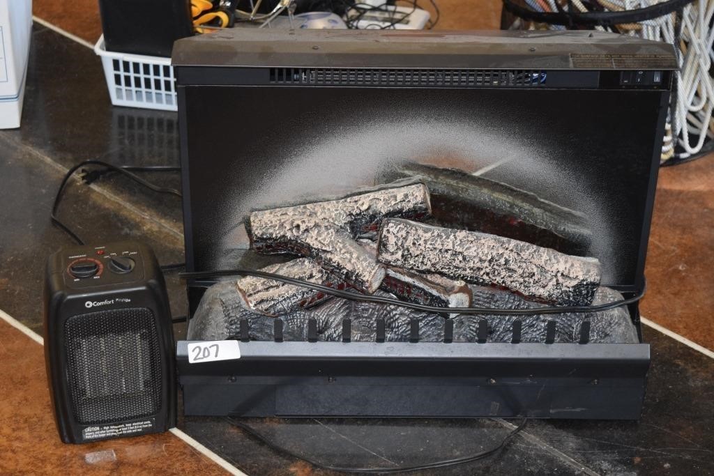 Fireplace insert, heater