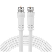 GE RG6 Coaxial Cable, 15 ft. F-Type Connectors, Do