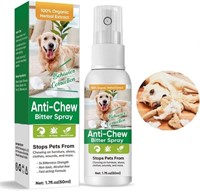 Bitter Apple Spray for Dogs to Stop Chewing, No Ch