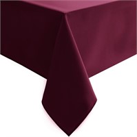 Hiasan Burgundy Rectangle Tablecloth - Waterproof