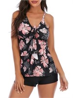 Tankini Swimsuits for Women Two Piece Bathing Suit