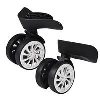 Replacement Luggage Wheels, 2 Pcs Durable Suitcase