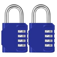 Mythco 2 Pack Combination Lock 4 Digit Outdoor Wat