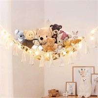 Dremisland Stuffed Animal Toy Hammock with Fairy L