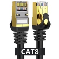 Cat 8 Ethernet Cable 150ft Shielded, 26AWG Lastest
