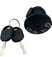 (New) (Black) ( 1 pcs) Ignition Key Switch w/Key