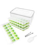 Ice Cube Tray Silicone Ice Cube Trays with Lid