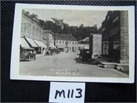 Street Scene - Potosi WI - Postcard