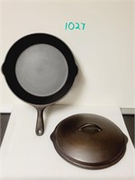 #8 Wagner Ware Cast Iron Deep Skillet