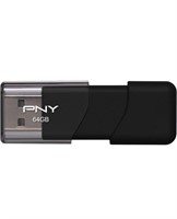 PNY Attache 64GB USB 2.0 Flash Drive -