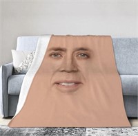 Nicolas Cage Blanket Soft and Comfortable Warm