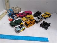 Assorted Toy Cars & Dozer