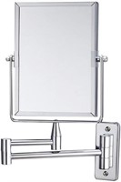 Bathroom Wall Mirror Folding Space Aluminum Alloy