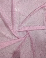 Printed Jamawar Net Fabric - pink
Fk