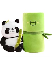9.8" Panda Stuffed Animal, Cute Panda Plush