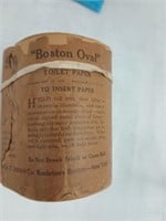 Boston Oval Toilet Paper Vintage