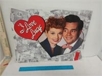 I Love Lucy Tin Sign