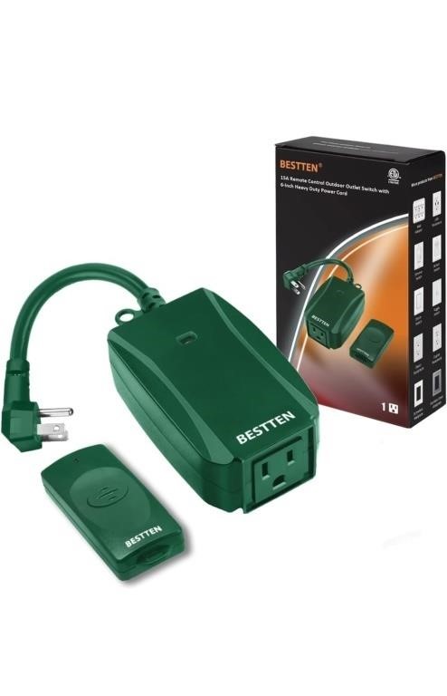 Missing BESTTEN Remote Control Outdoor Outlet