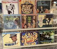 Vinyl Record Box Sets, Nat King Cole,  1940 - 59