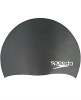 Speedo Unisex-Youth Swim Cap Silicone Elastomeric
