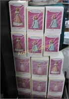 15 BARBIE HALLMARK ORNAMENTS