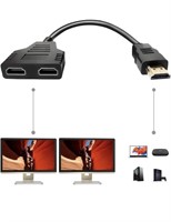 HDMI Splitter 1 in 2 Out Cable, HDMI Splitter