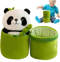 Panda Plush with Bamboo Toy 2 in 1 Cute