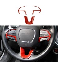 Crosselec Carbon Fiber Steering Wheel Cover Trim