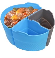 DGQ Slow Cooker Liner Reusable Silicone Slow