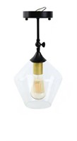 (No glass, missing pieces) Edison Wall Sconce