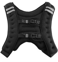 Sport Weighted Vest 22 Lbs Fixed Weights Included