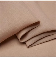 Solid Color 100% Ramie/Linen Fabric  80Lx60w 
Fk