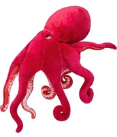 Octopus Plush Toy - Red Octopus Realistic Stuffed
