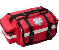 New - Professional Empty Red First Responder Bag,