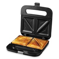 OVENTE Electric Sandwich Maker with Non-Stick Plat