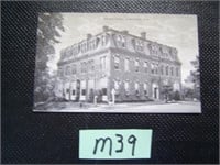 Wright Hotel - Lancaster WI - Postcard