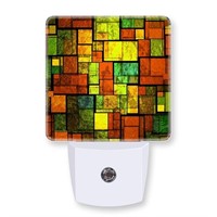 MSEAANBK Night Light Plug into Wall Colorful Stain
