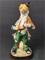 Vtg Emmitt Kelly Jr 11" Clown Statue