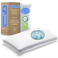 Coop Home Goods The Eden Cool+ Adjustable Pillow,