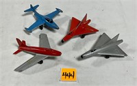 Vtg Tootsie Toy F-86 Sabre & Variety Planes