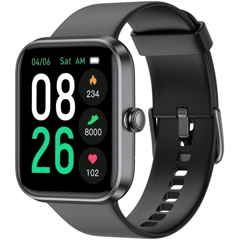 EURANS Smart Watch 44mm, AMOLED Fitness Watch with